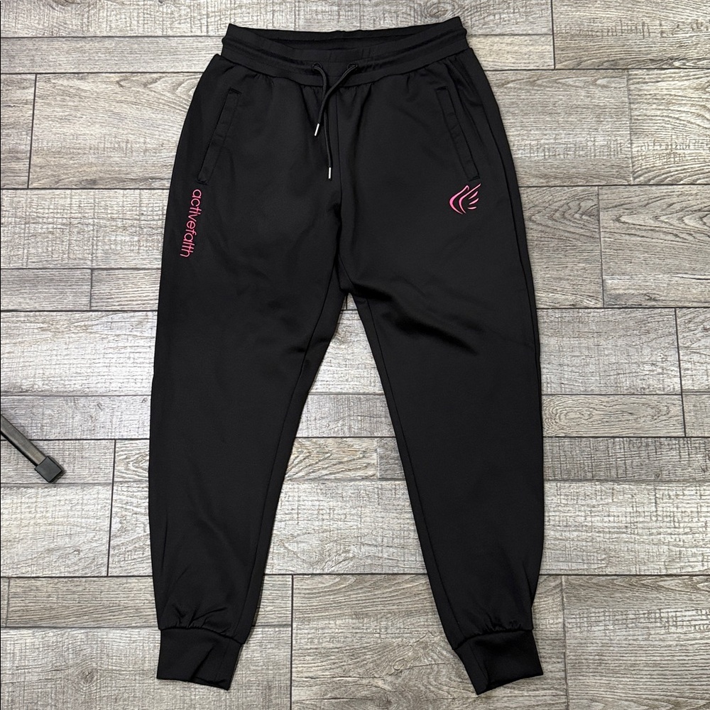 Active Faith Black Joggers Pants for Women